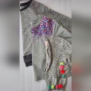 Girls Sweater Bundle (3) Size M 7/8 | GAP Kids, Cat & Jack, Danskin